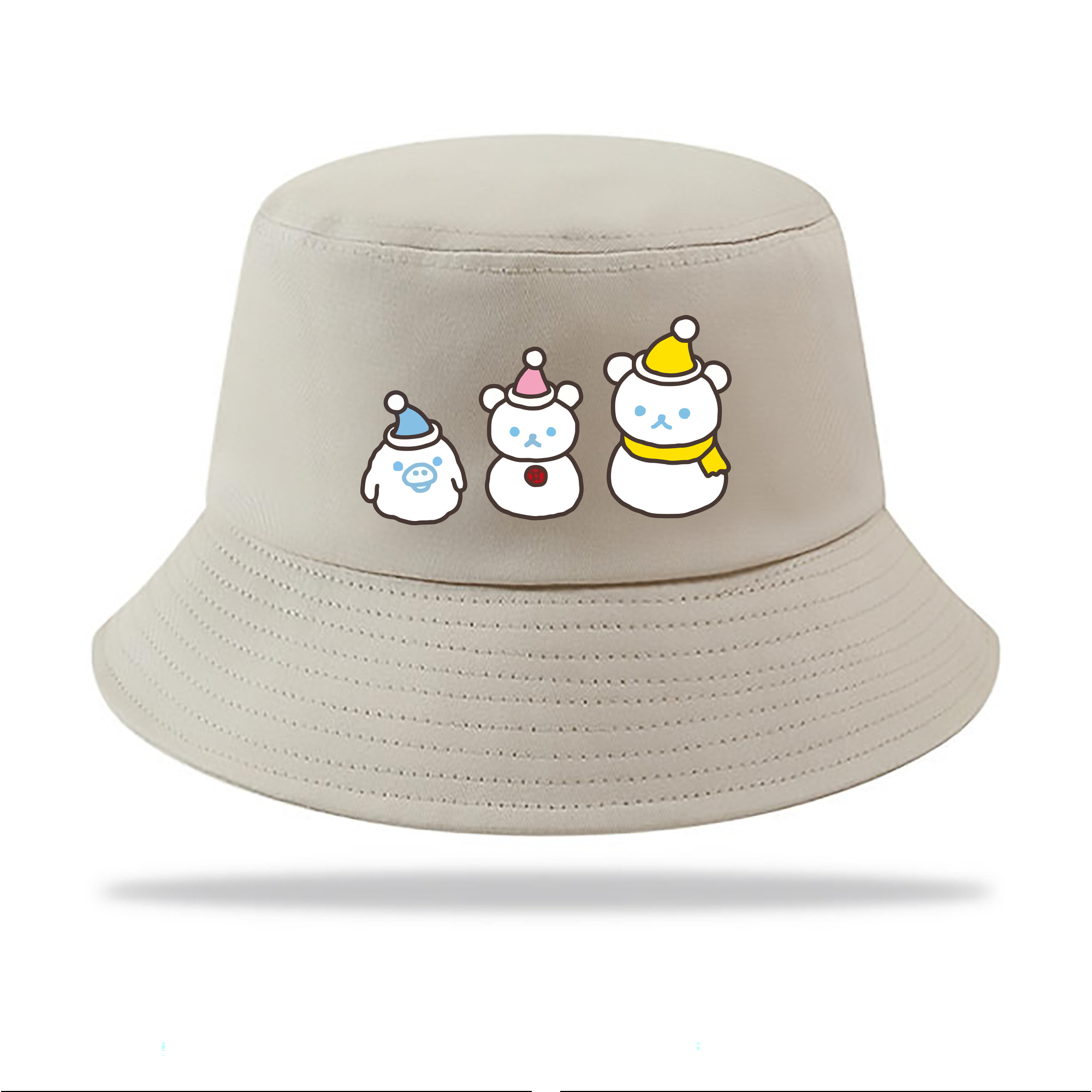 （画像用） リラックマ リラックマ キイロイトリ Rilakkuma Korilakkuma Kiiroitori アウトドア日除けバケットハット